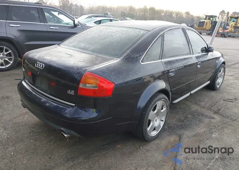 2002 Audi A6 4.2L from USA, damaged, VIN WAUML54B82N031999